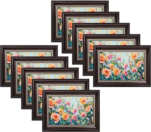 Space Art Deco, Marco de licencia comercial de 5.5 x 8.5 pulgadas para certificado de 5.5 x 8.5, perchas de pared de vidrio templado o soporte de