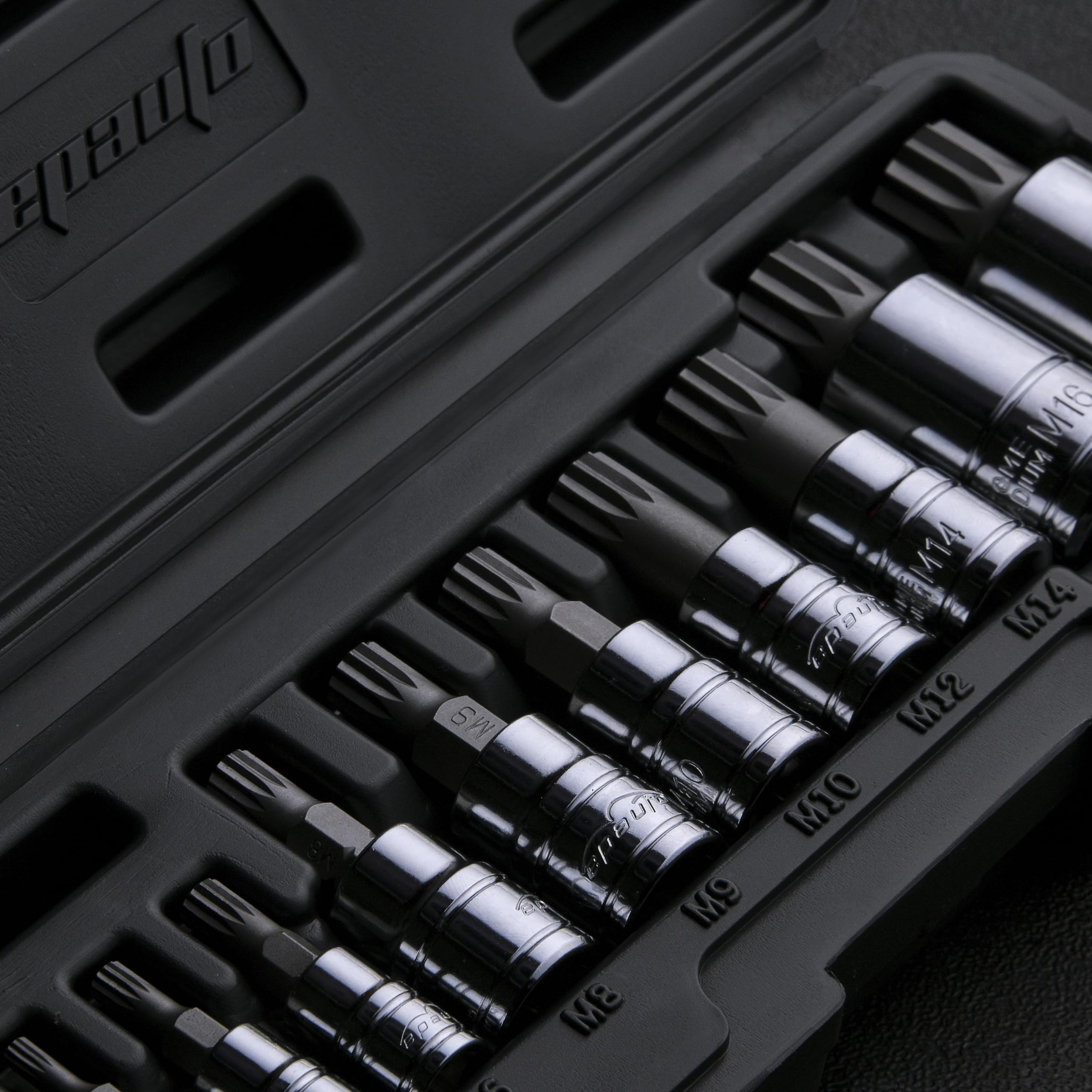 EPAuto 10-Piece XZN Triple Square Spline Bit Socket Set