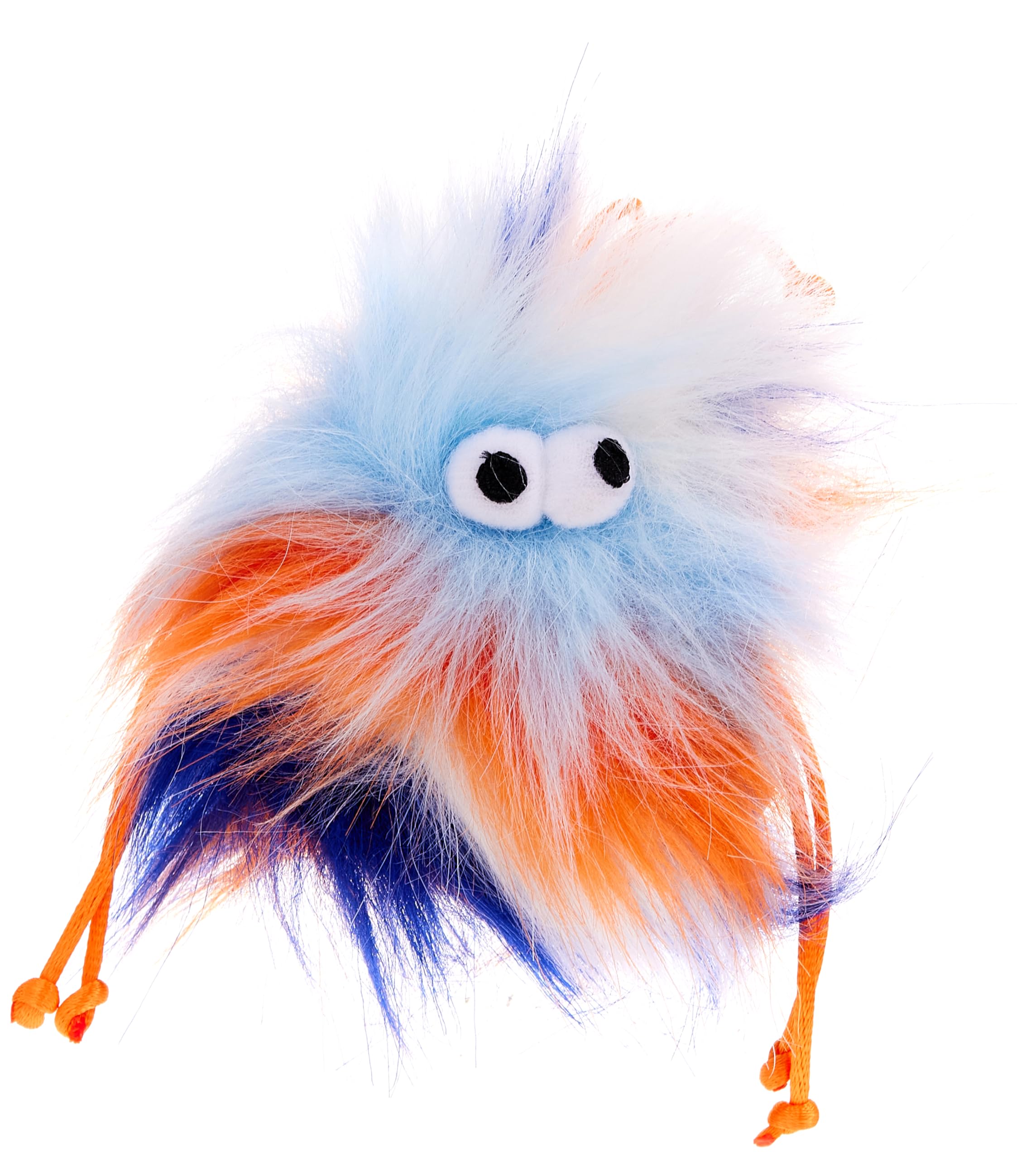 もふもふ ALL FOR PAWS Bola peluda Fluffer Catnip Toy, Laranja, 1 kg