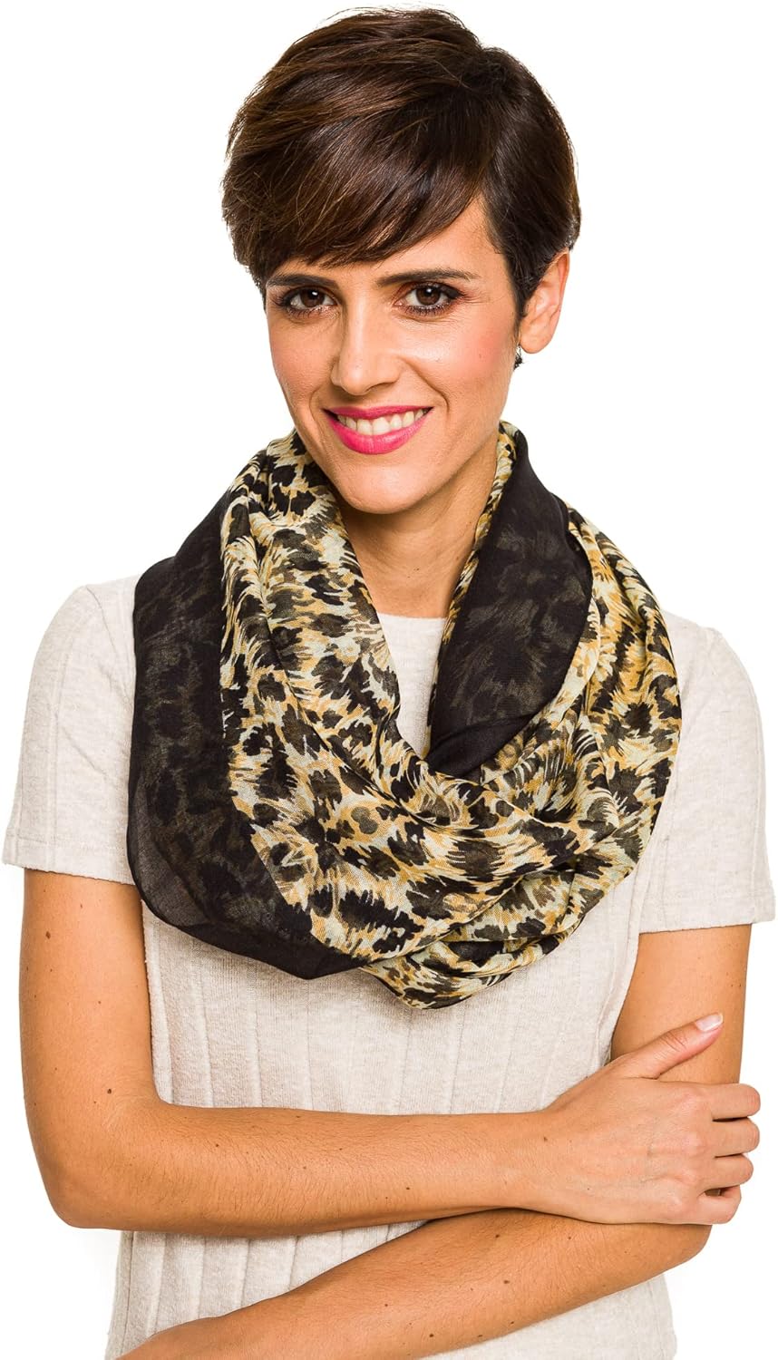 Infinity Scarf for Women Lightweight Fashion Scarves for Summer Fall - Image 2