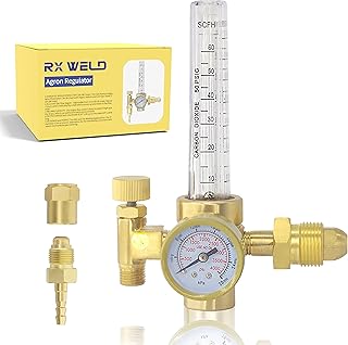 RX WELD Argon/CO2 Mig Tig Flow Meter Gas Regulator Gauge Welding Weld