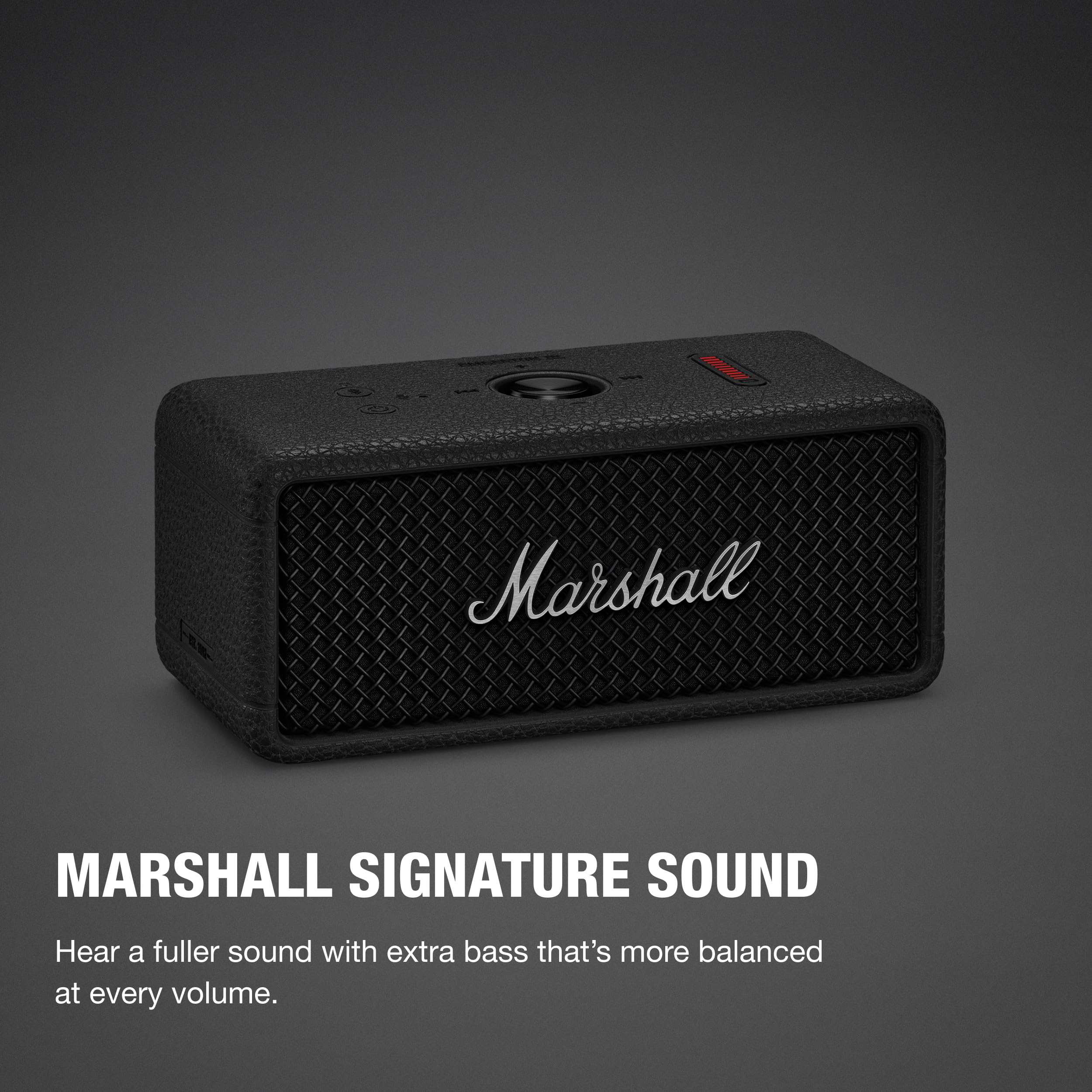 Marshall Emberton III Portable Bluetooth Speaker - Rugged