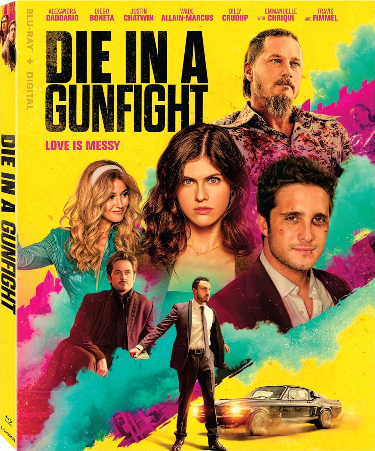 Película en Blu-ray Die In A Gunfight edición física original para coleccionistas de cine de acción