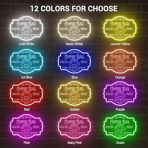 Miniatura 8 de Letrero de neón personalizado para cafeterías, cafeterías, cafeterías, tiendas, decoración de cocina, cafetería, tiendas, decoración de cocina,