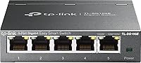 TP-Link TL-SG105E 5-Port Gigabit Ethernet Easy Smart Switch - Plug & Play, VLAN, QoS, Metal Desktop Hub