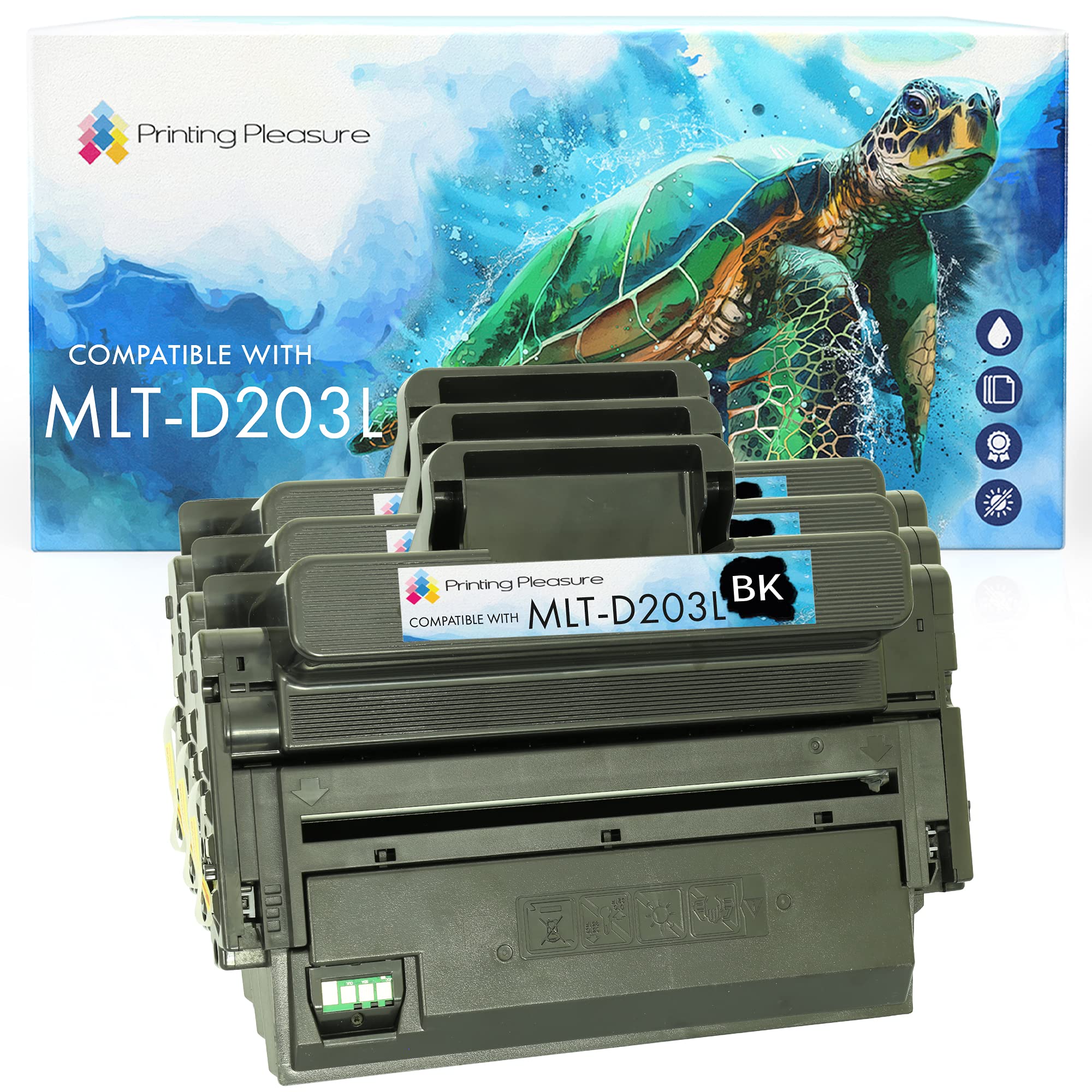 2 Toner Compatibili Cartuccia Laser per Samsung ProXpress SL-M3320 M3320ND M3370FD M3820 M3820ND M3820DW M3870 M3870FD M3870FW M4020 M4020ND M4020NX M4070 M4070FR - Nero, Alta Resa (5000 Pagine)