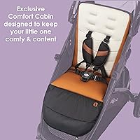 Vista 4 de Sistema de viaje Baby Trend Tango PRO con asiento de auto para bebé Secure-Lift, color Dash Tan