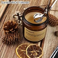 Vista 27 de 3 in 1 Candle Accessory Set, Candle Wick Trimmer Cutter, Candle Snuffer & Candle Wick Dipper for Candle Aromatherapy Lover Gift, Stainless Steel