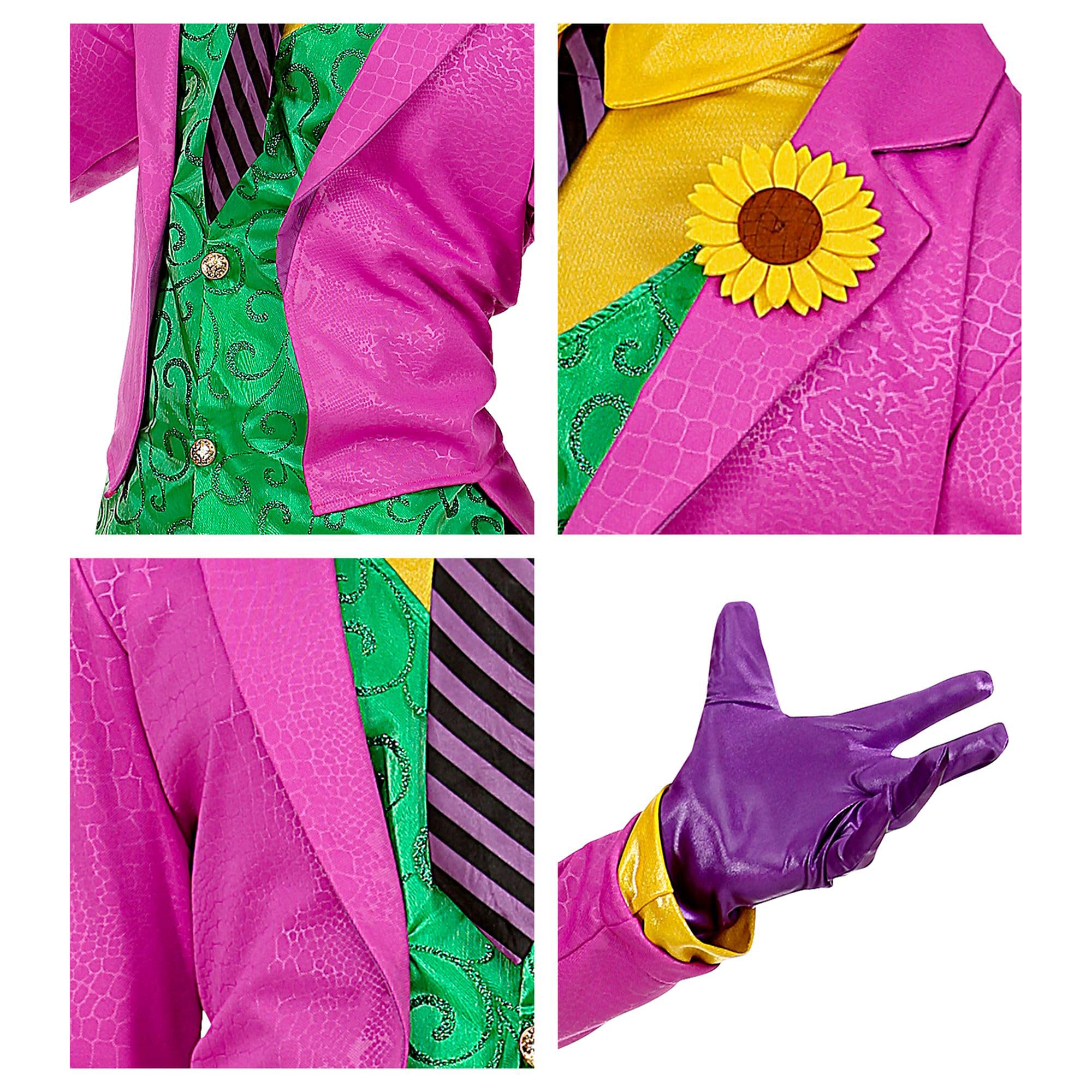 W WIDMANN MILANO Party Fashion - Costume da clown horror | Set da 4 pezzi con frac, comprensivo di camicia e gilet, pantaloni, cravatta e guanti, per Halloween, Carnevale