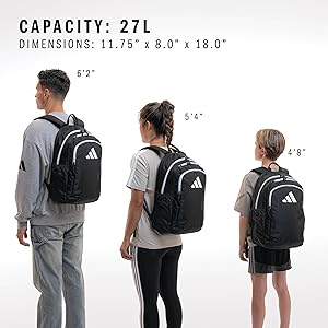 Affiliate Small Backpack for women and men, durable bag with laptop sleeve