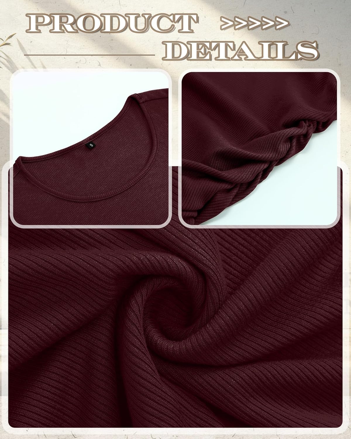 Riyiper 3 Pack Women's Maternity Cotton T Shirt Ribbed Half Sleeve Tunic Round Neck Side Ruched Tops Casual Pregnancy Clothes - Image 7