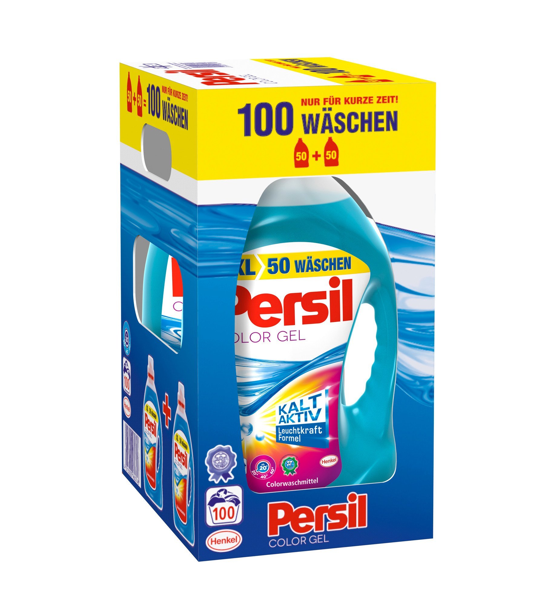 Persil Color Gel, 1er Pack (1 x 100 Waschladungen)