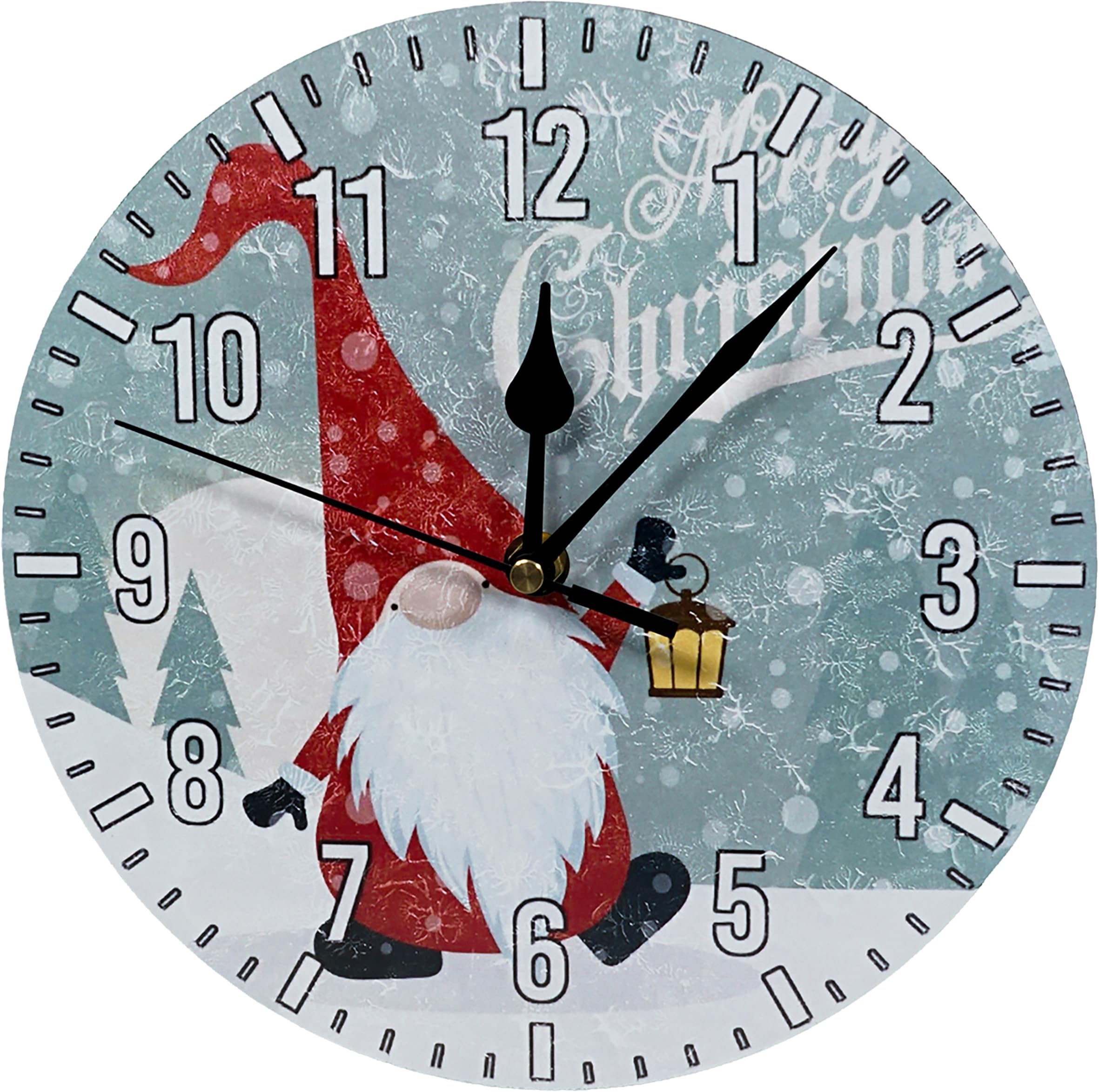 Netagon Xmas Haus Christmas Wall Clock from B&Q