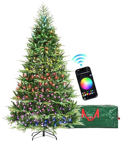 HOLLO STAR 6 ft Prelit Christmas Tree with 450 LED