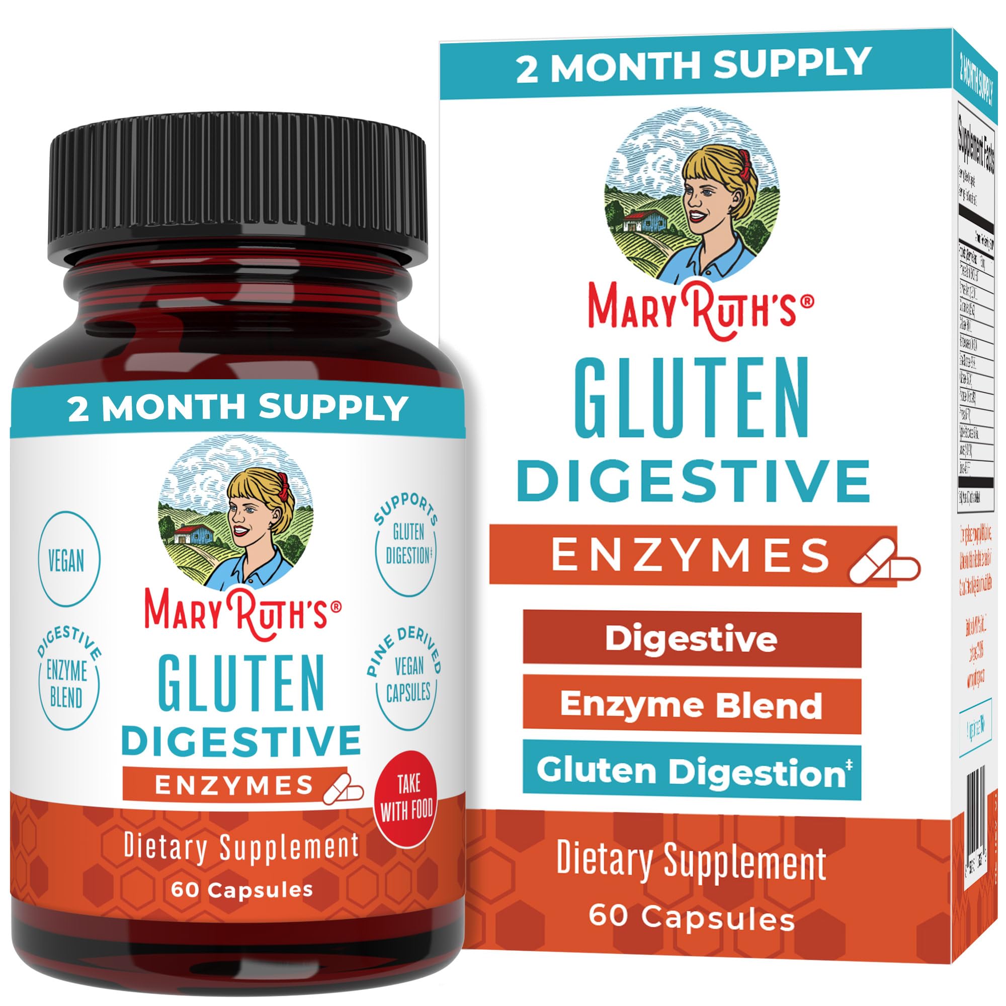 MaryRuth Organics Gluten Enzymes