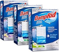 Vista 1 de Damp Rid Hanging Bag Moisture Absorbers - 3 Packs of 3-15.4oz (Pure Linen, Lavender Vanilla, Fresh Scent) - Closet Deodorizer Odor Eliminator, 10%
