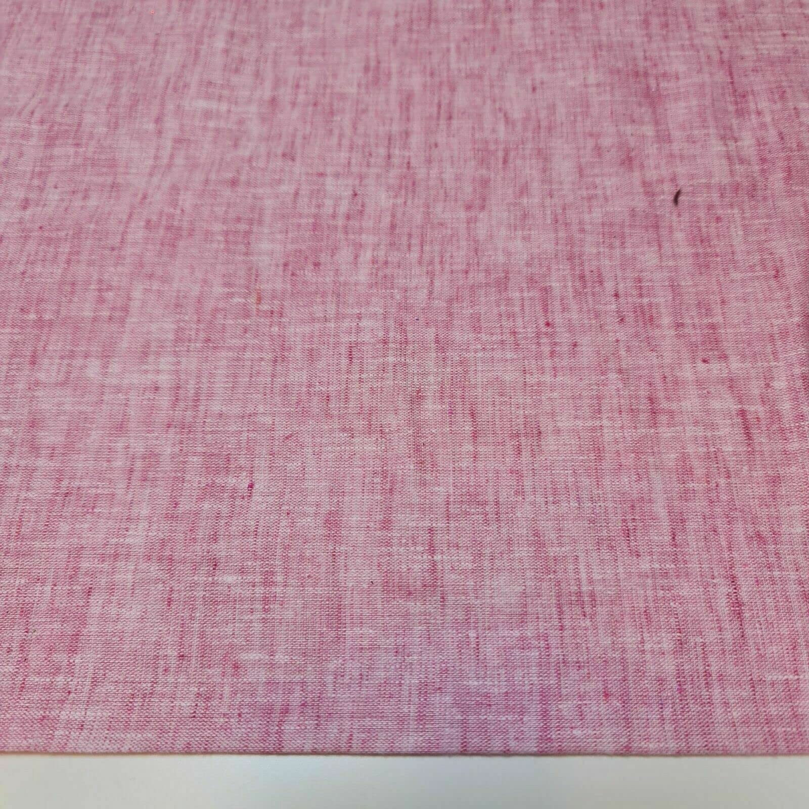 Indian 100% Cotton Melange Linen Look Soft Khadi Poplin Dress Craft Fabric Material 44", 112 cm Wide Sold As Pre - Image 2