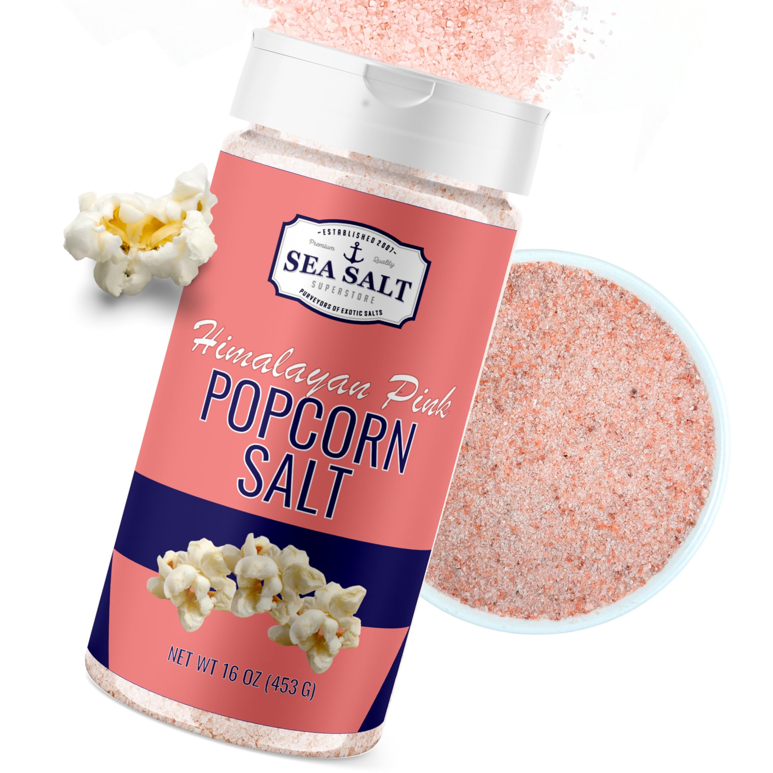 Amazon.com : Himalayan Pink Popcorn Salt Seasoning, Single Origin