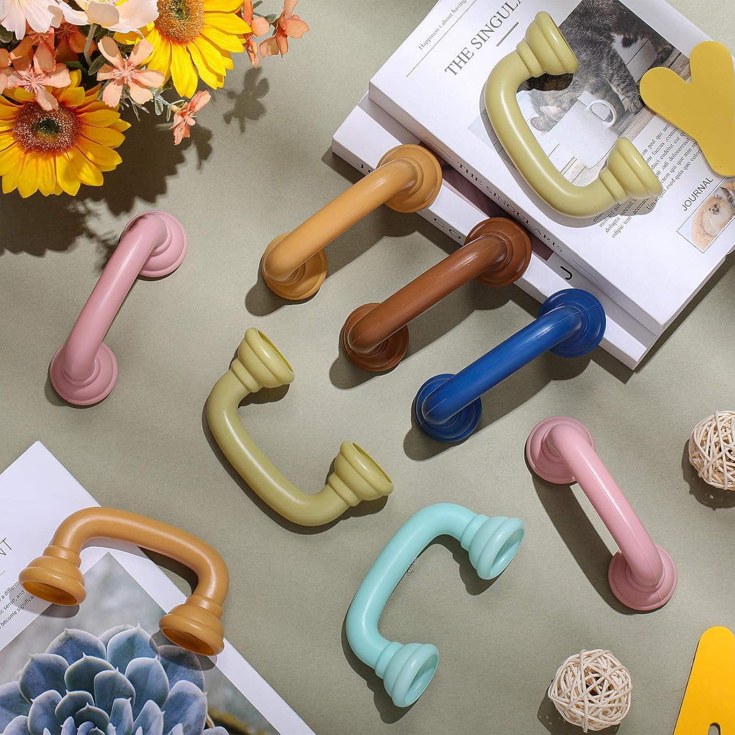 Shappy Bulk Whisper Reading Phones 24 Pcs Whisper Auditory Feedback Phone Classroom Manipulative Hear Myself Sound Speech Therapy Tool for Kids Accelerate Reading Fluency Pronunciation(Morandi Color)
