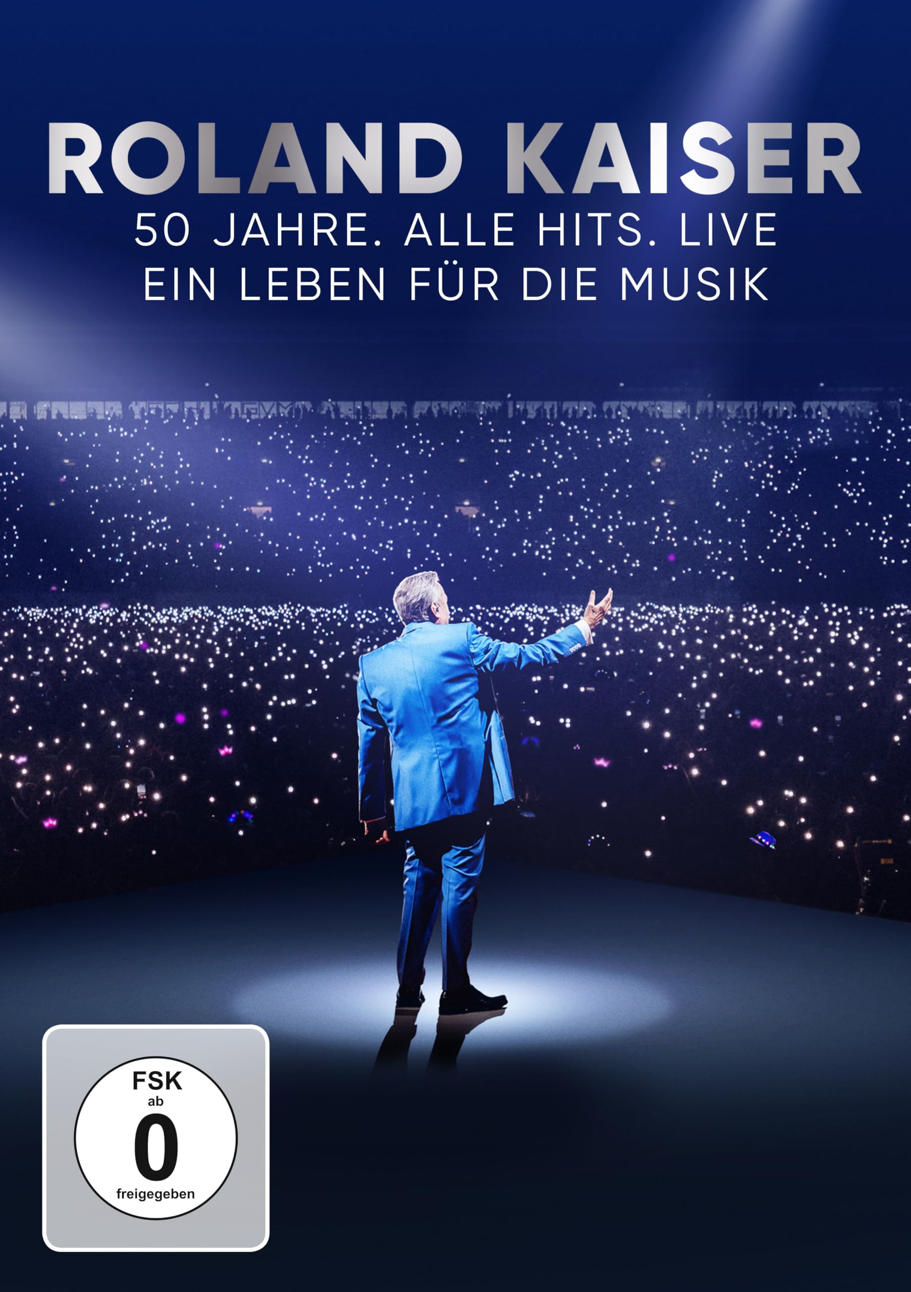 DVD - Roland Kaiser – 50 Jahre. Alle Hits. Live – Ein Leben für die Musik