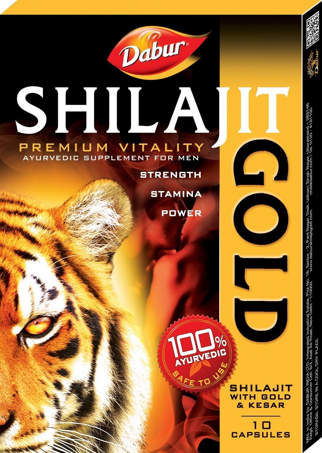 Dabur Shilajit Gold Premium Vitality - 10 Capsules with Free Shilajit Gold Premium Vitality - 2 Capsules (B079H9QV6B) Amazon Price History, Amazon Price Tracker
