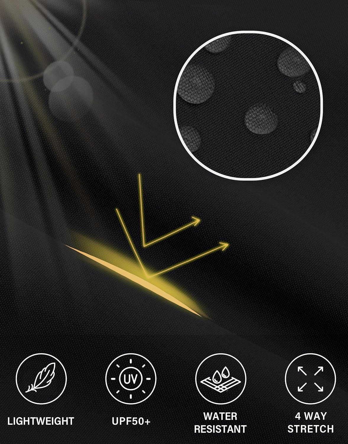 Mens Hiking Cargo Shorts 7" Inseam 6 Zipper Pockets Stretch Quick Dry Lightweight Short for Golf Casual Fishing Work - Image 5