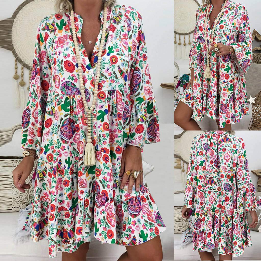 Générique Robe Femme Chic Et Elegant Blanche Vintage Rose Terracotta Cocktail Soiree Courte Ceremonie Mariage Boheme Vetement Solde De Plage Sexy Soirée Grande Taille