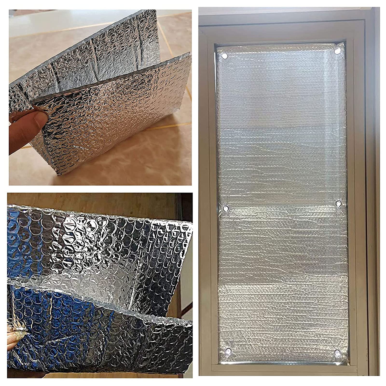 Réflecteur Radiateur Radiateur Réflecteur de chaleur Rouleau d'isolation en aluminium Rouleau d'isolation en aluminium Double bulle d'isolation en aluminium Pare-vapeur et isolation thermique étanche