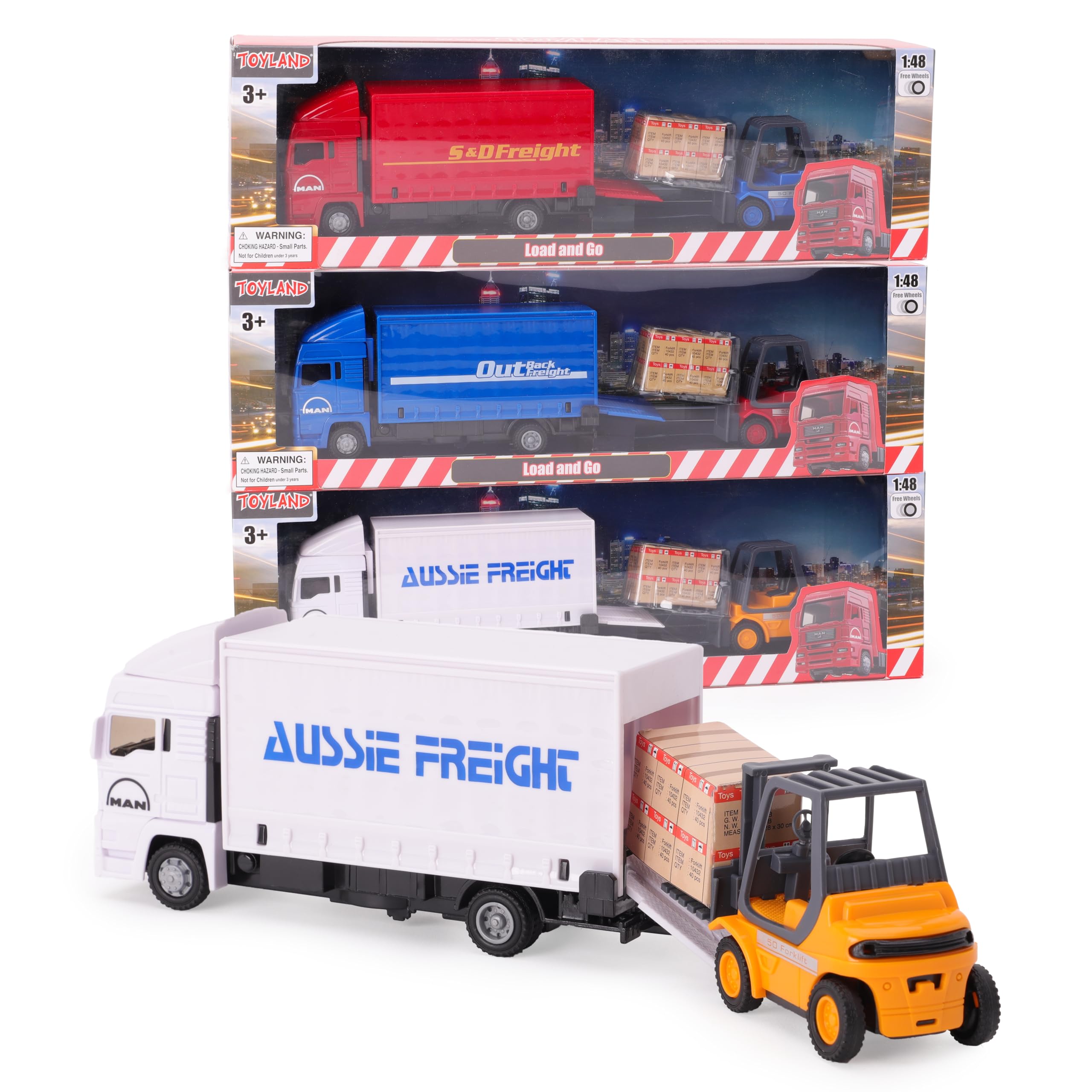 Toyland® - Transporteur à Plat Scania Avec Hélicoptère - Échelle 1