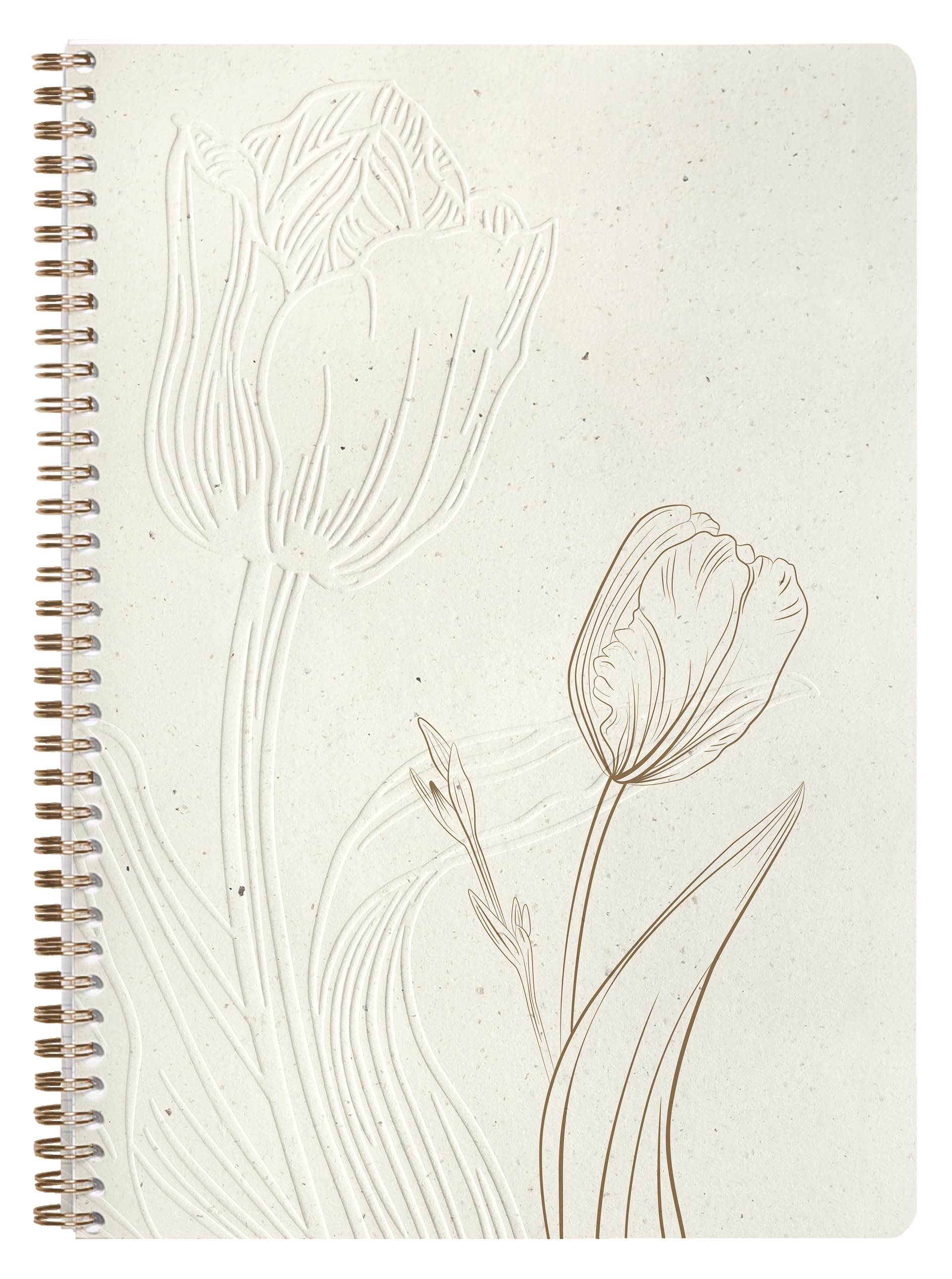Clairefontaine Tulip Paper Wirebound Notebook A4