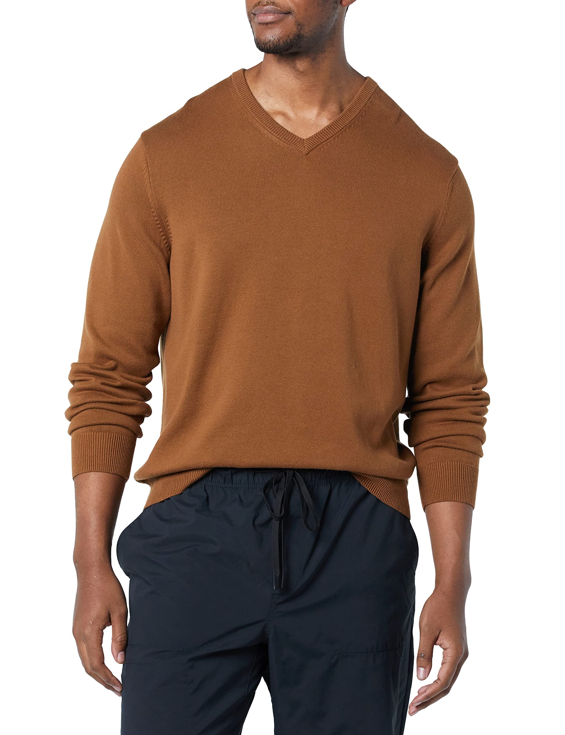 Amazon Essentials Maglione con Scollo a V (Disponibile in Taglie Extra Forti) Uomo