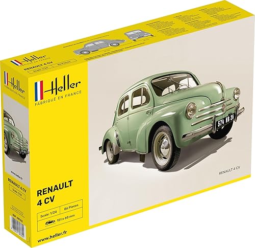 HELLER Renault 4CV modelo de coche Kit de construcción (160-parts)