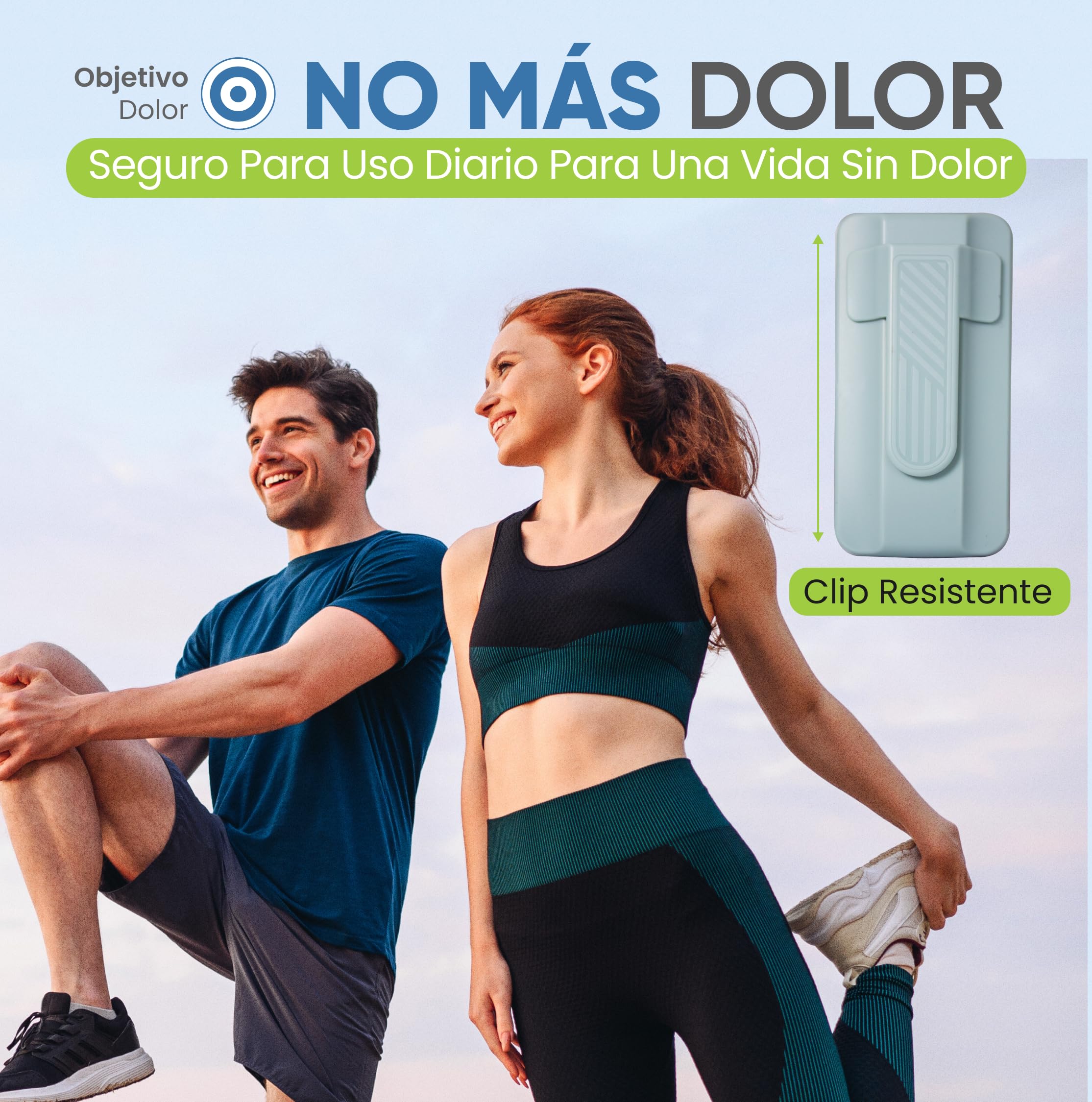Máquina TENS combinada con estimulador muscular, TENS recargable de doble canal fácil de usar con 32 programas preestablecidos y ajustable manualmente para aliviar el dolor y reeducación muscular
