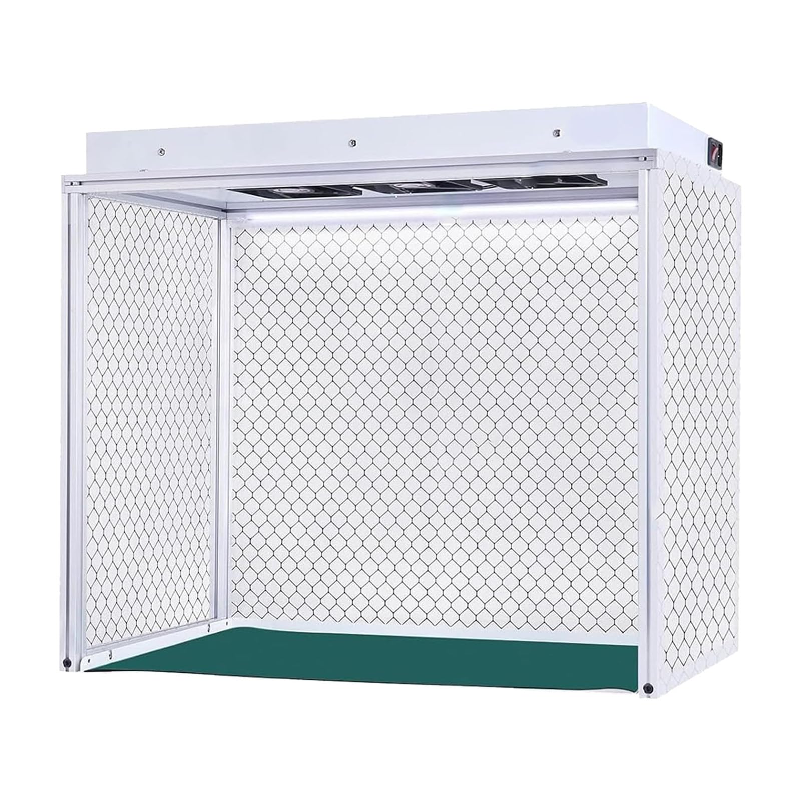 Eastnmythet Air Flow Clean Bench Laminar Flow Hood for Phone Repair/Workshop/Laboratory, Laminar Flow Hood Cabinet with HEPA-Filter and 3 Fans