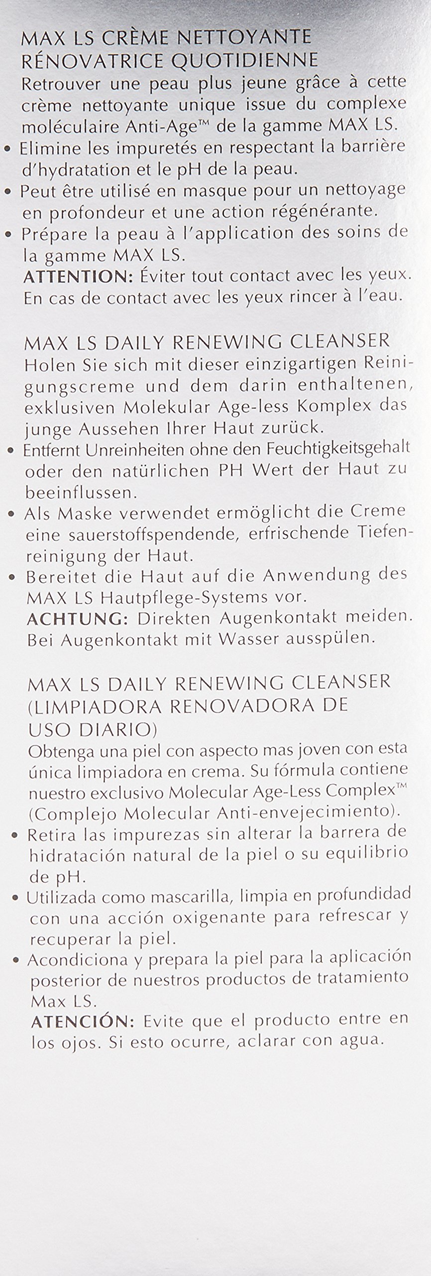 3LABseries Skincare for Men Clean Max LS Daily Renewing Cleanser, 150 ml
