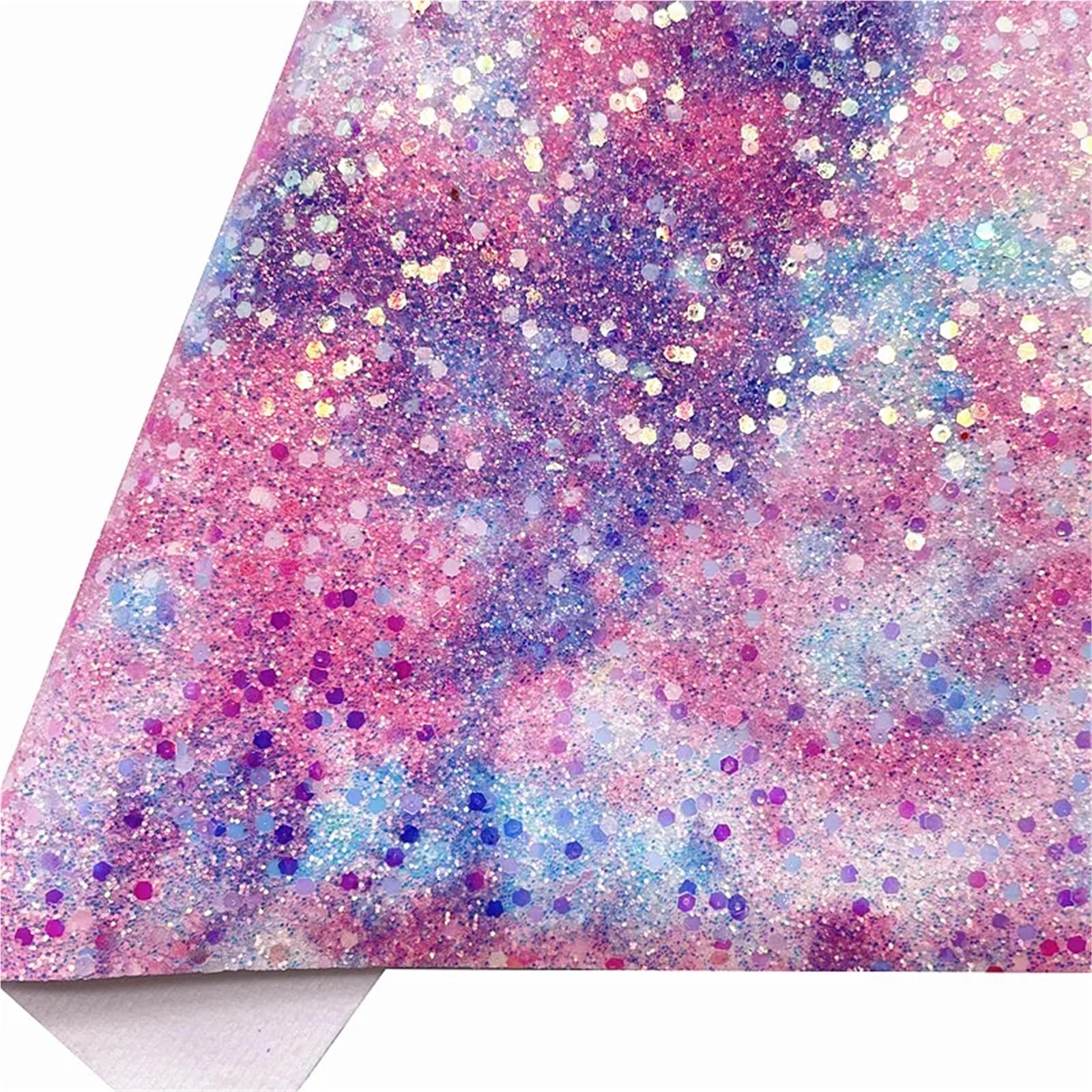 Błyszczące arkusze ze sztucznej skóry, Arkusze skórzane i winylowe do rękodzieła 1,0 mm wielokolorowe(12-30x134cm)