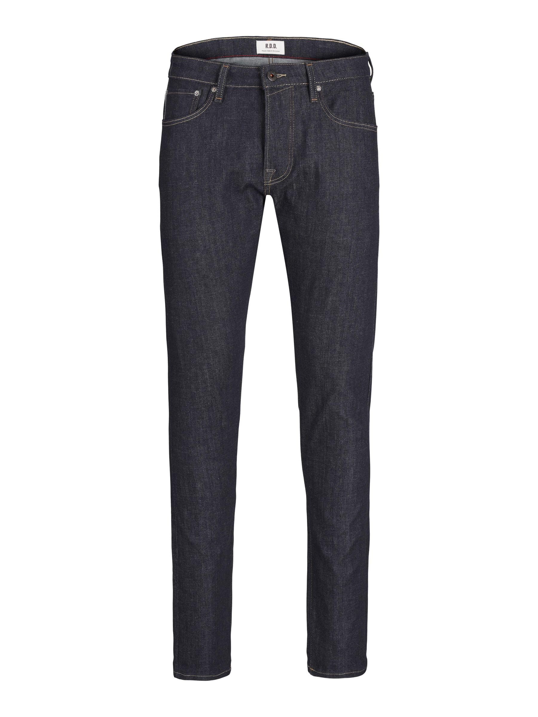 JACK & JONES Jeanshose Herren, Blue Denim, 33W / 34L