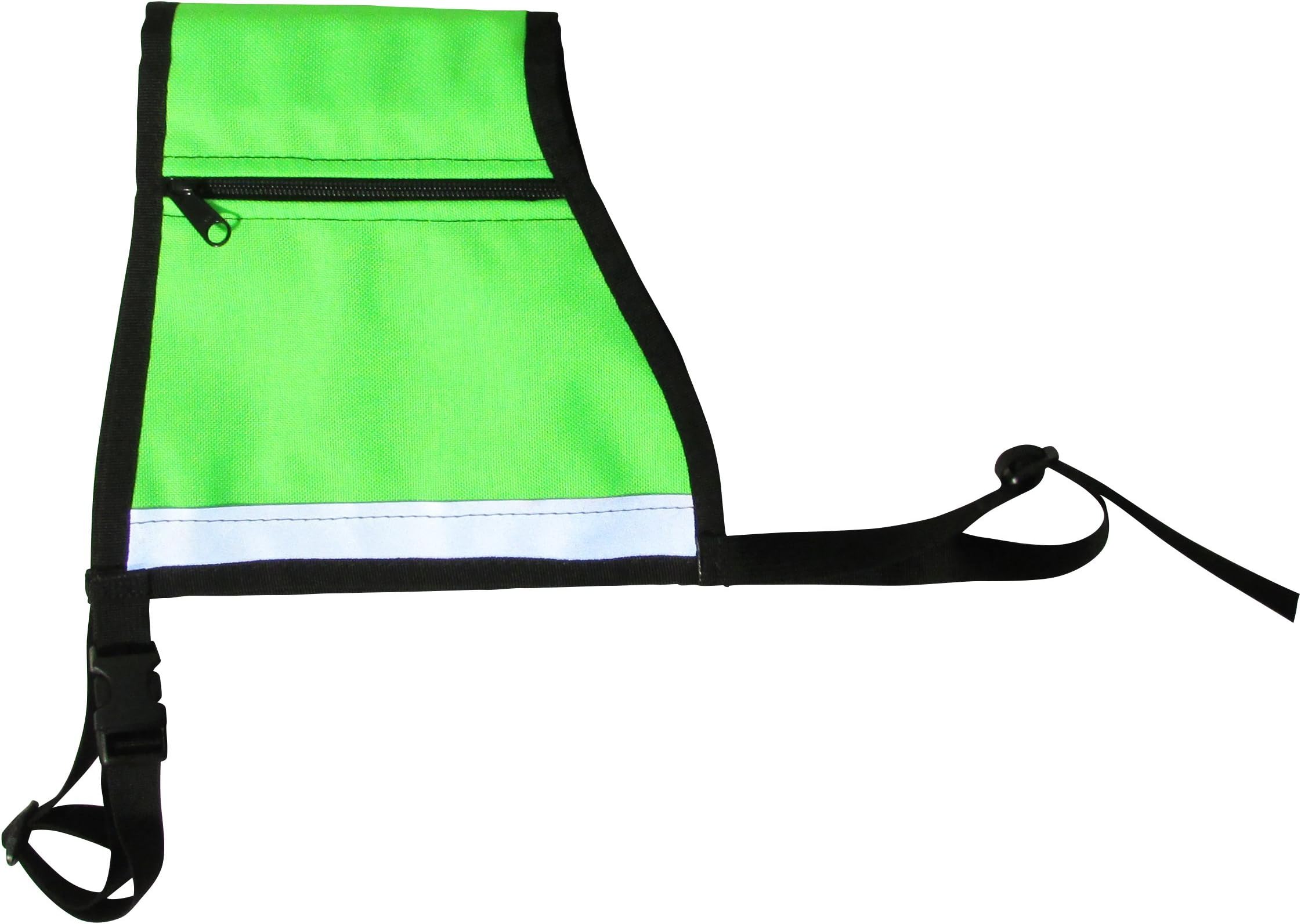 Premium Reflective Dog Vest, Fluorescent Green, X-Large
