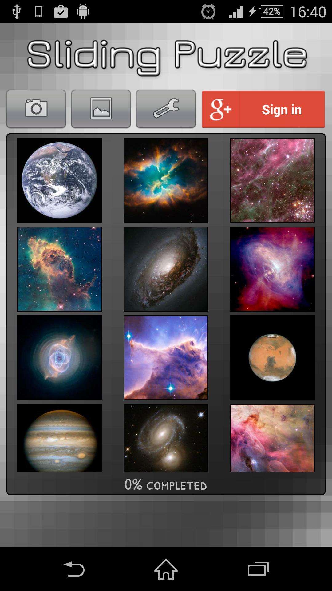 Sliding Puzzle App on Amazon Appstore