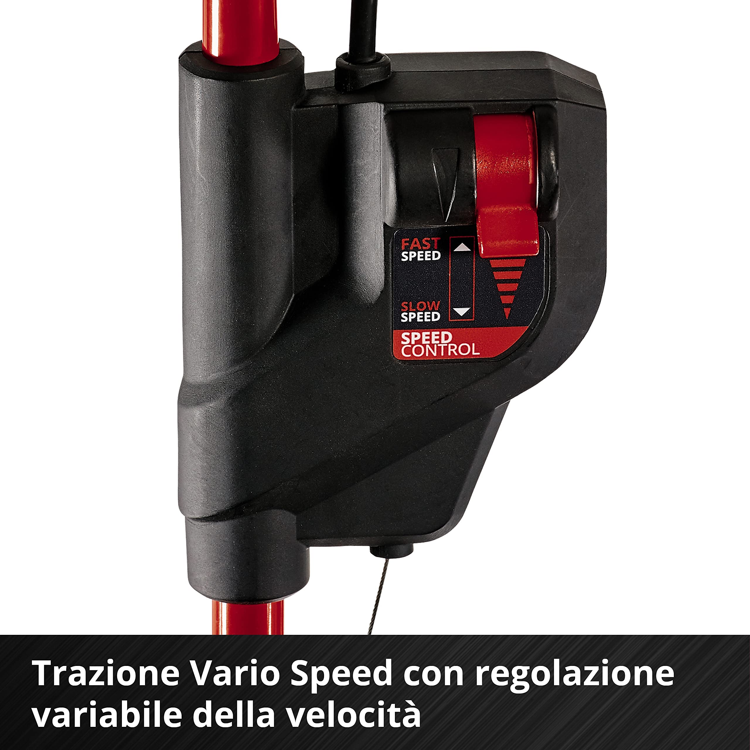 Einhell Professional Tosaerba a batteria GP-CM 36/47 S HW Li Kit Power X-Change (36 V, 47 cm larghezza di taglio, 700 m², trazione semovente, Brushless, funzione mulching incl. 4x 4,0 Ah batteries, 2x