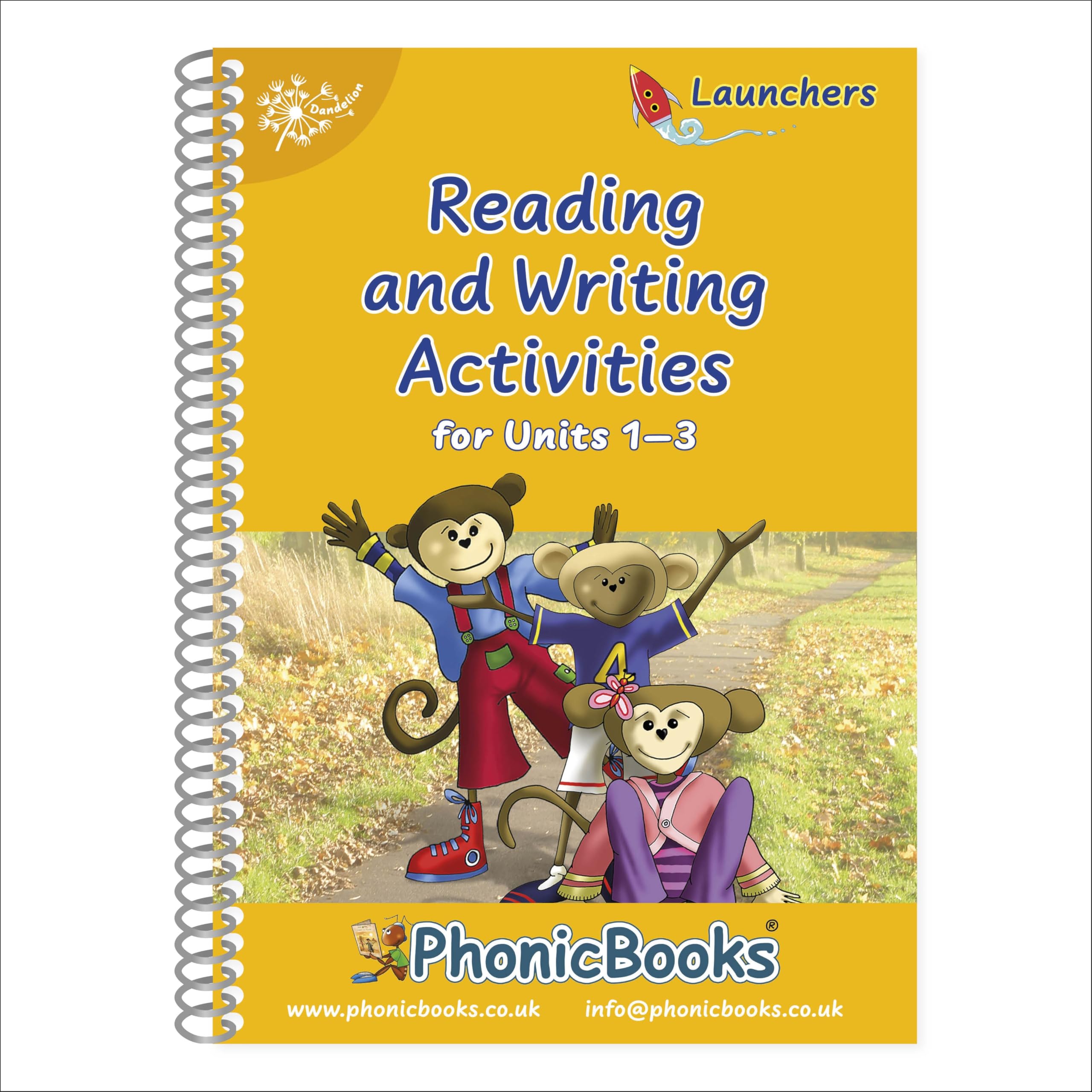 Phonic Books Dandelion Launchers Reading and Writing Activities Units 1-3: Sounds of the alphabet (Phonic Books Beginner Decodable Readers)