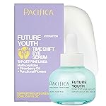 Pacifica Future Youth Time Shift Eye Serum - Peptide Eye Serum for Fine Lines & Dark Circles, Lifting & Firming Under Eye Treatment w/Flora + Peptide-11, Unscented Hydrating Gel for All Skin Types