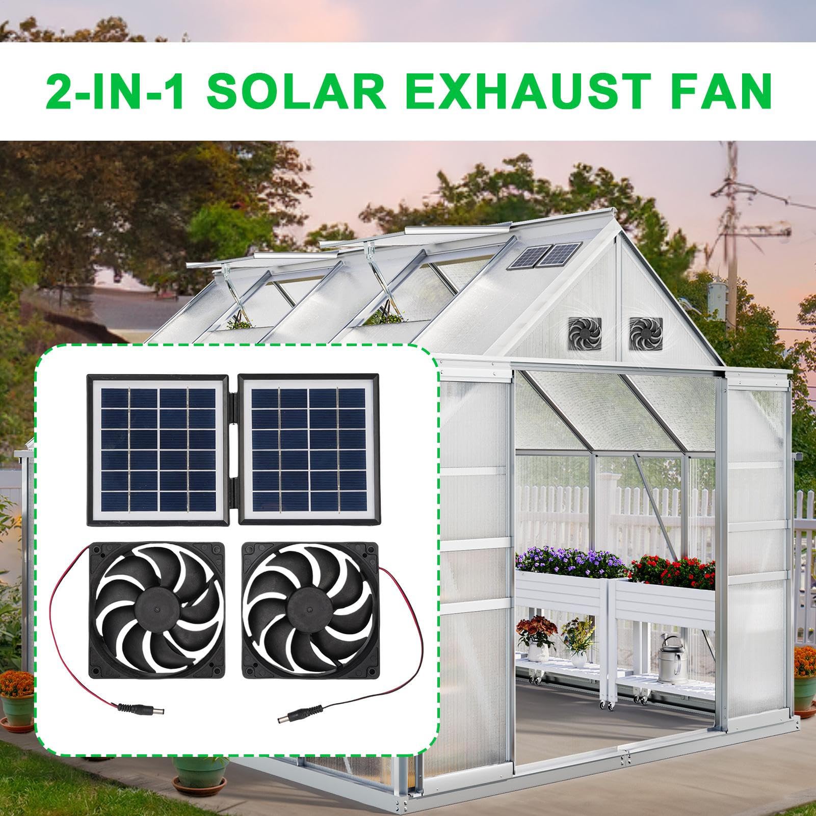 Wentylator Solarny Wydajny Nawiewno-Wywiewny