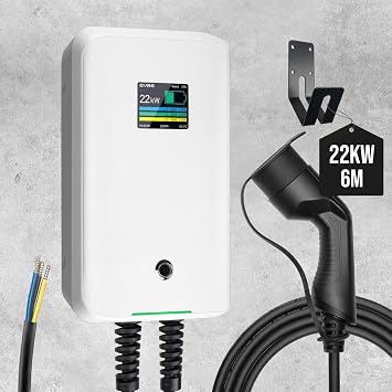 Morec station 22kW triphasee wallbox type 2 32A
