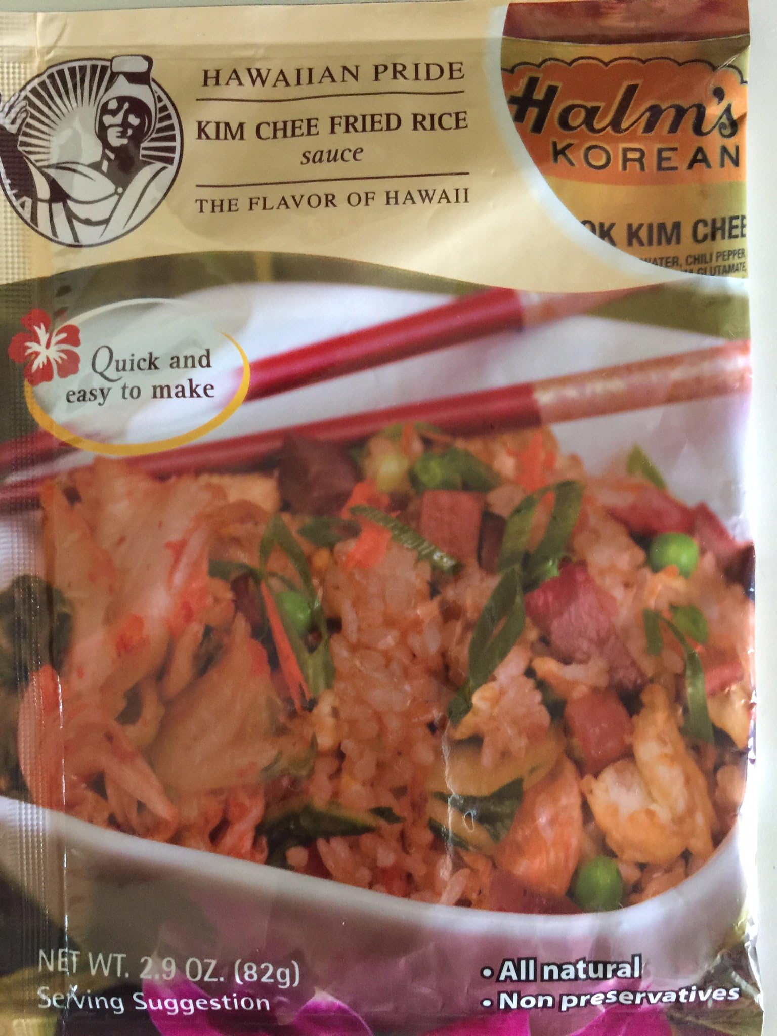 Kim Chee Fried Rice Sauce (pkg)