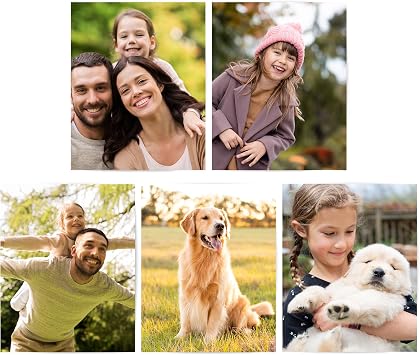 Glossy Photo Prints 8x10 inches - Photo Printing - UNFRAMED Set of 5