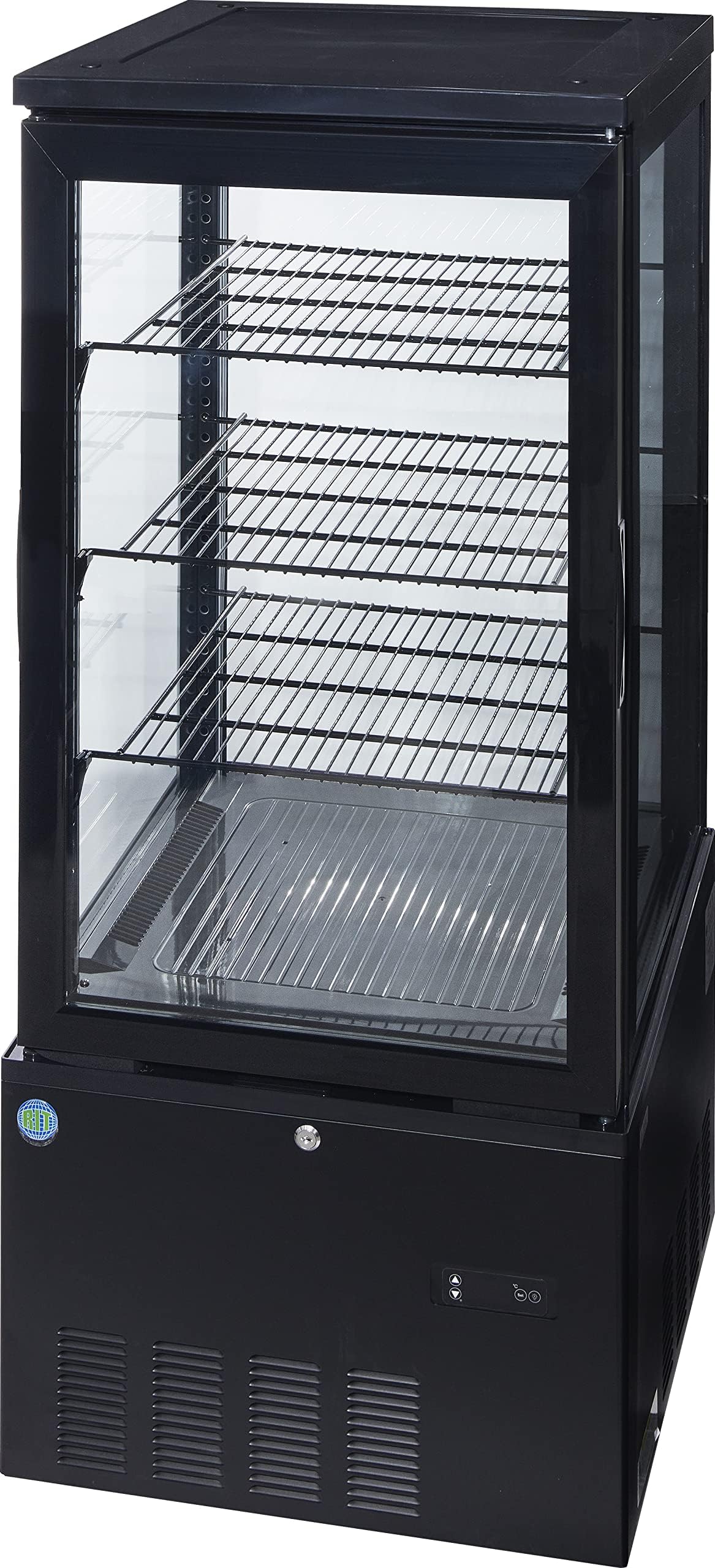 Amazon | 業務用(ジェーシーエム)RIT 4面ガラス冷蔵 ショーケース