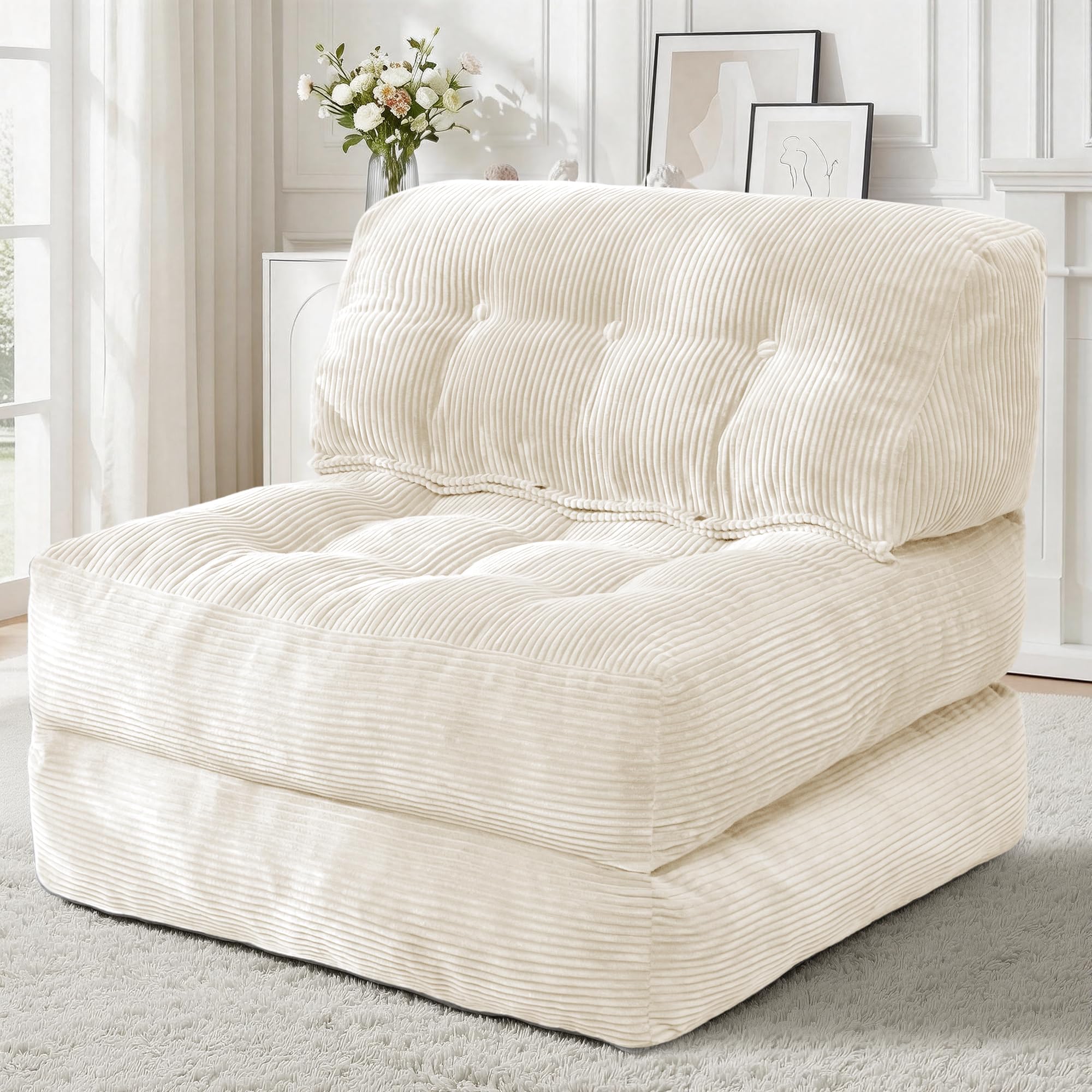 Amazon.com: HABUTWAY Folding Sofa Bed,3-in-1 Convertible Sleeper