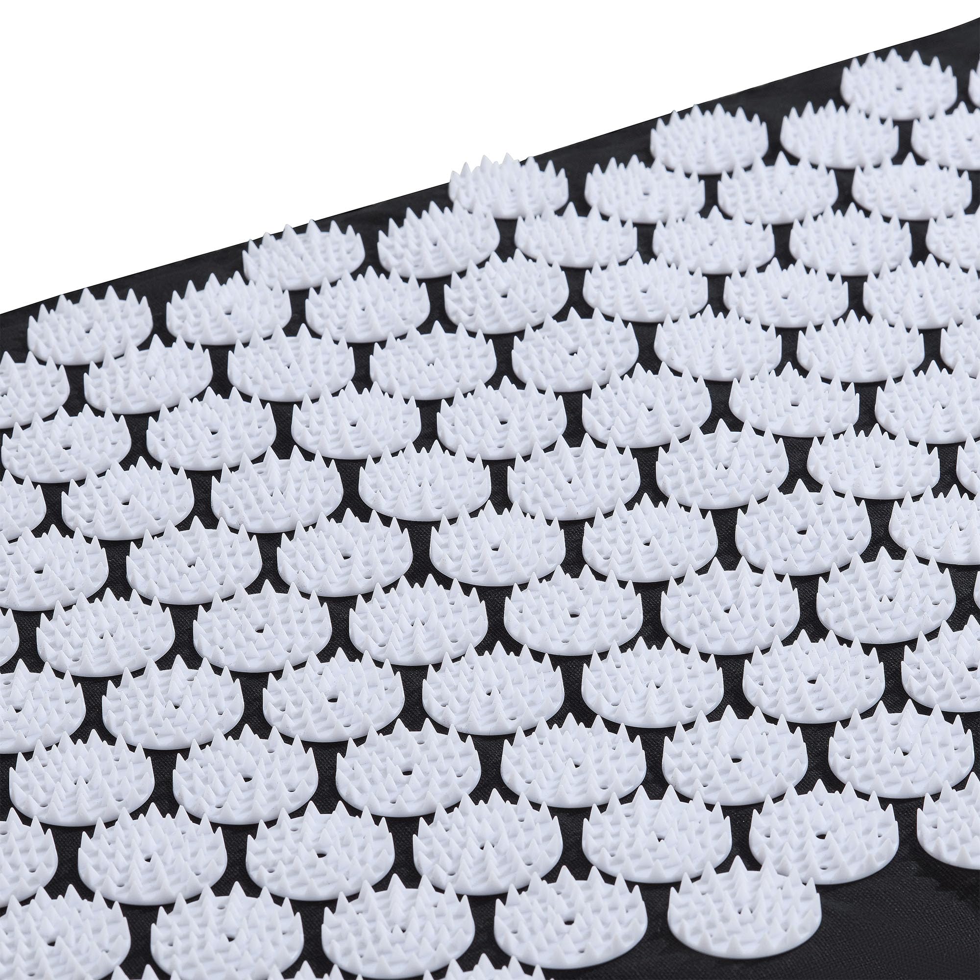 Hypermotion Tapis Acupression ECO, Tapis Champ de Fleurs 3-en-1 en Lin, Fibre de Coco et Sarrasin - Soulage Mal de Dos, Nuque et Tensions Musculaires - Naturel et Respirant - 7 182 Points de Pression