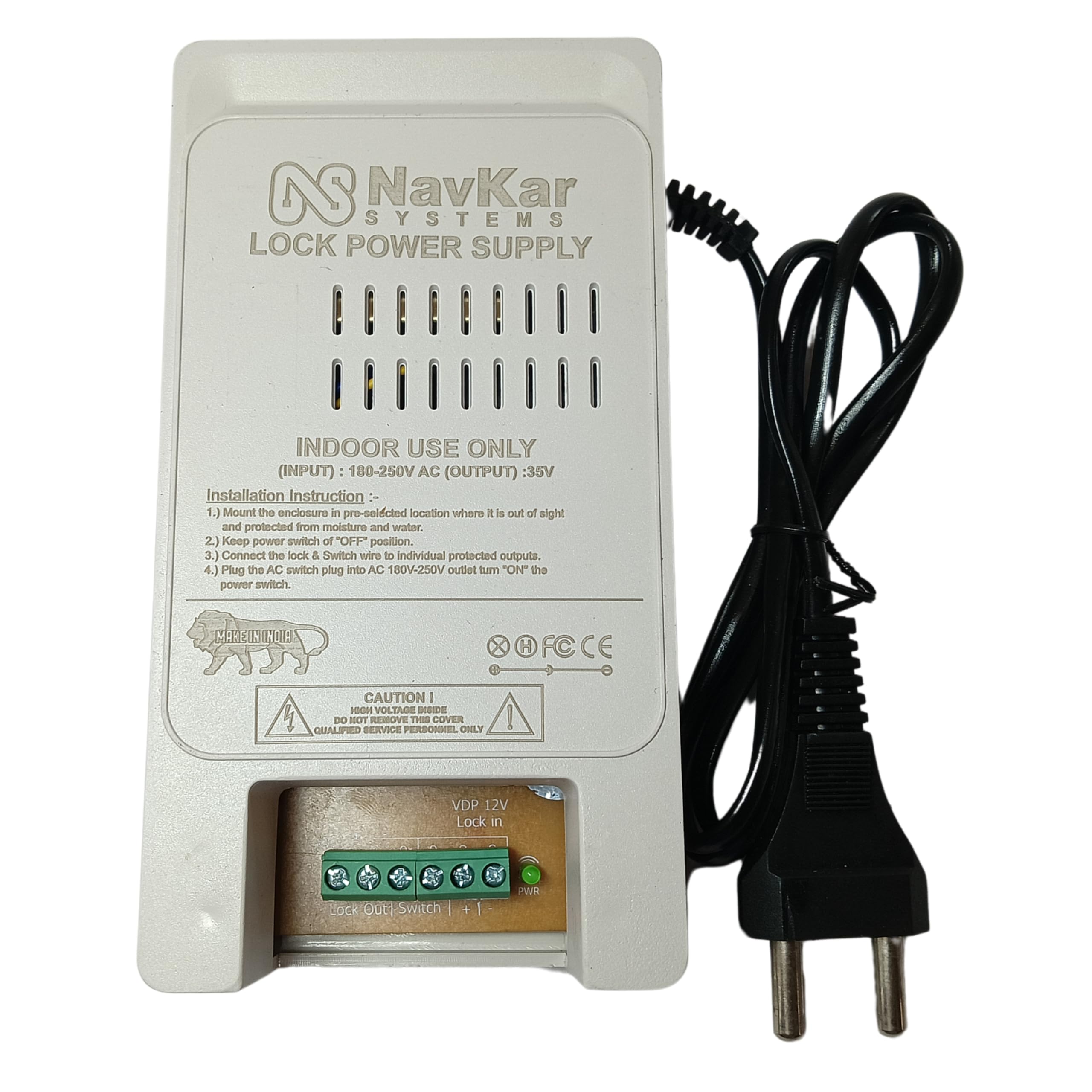 NAVKAR SYSTEMS Power Supply to Operate Electronic Door Lock by Switch from Any Floor (B0847KKXK4) Amazon Price History, Amazon Price Tracker